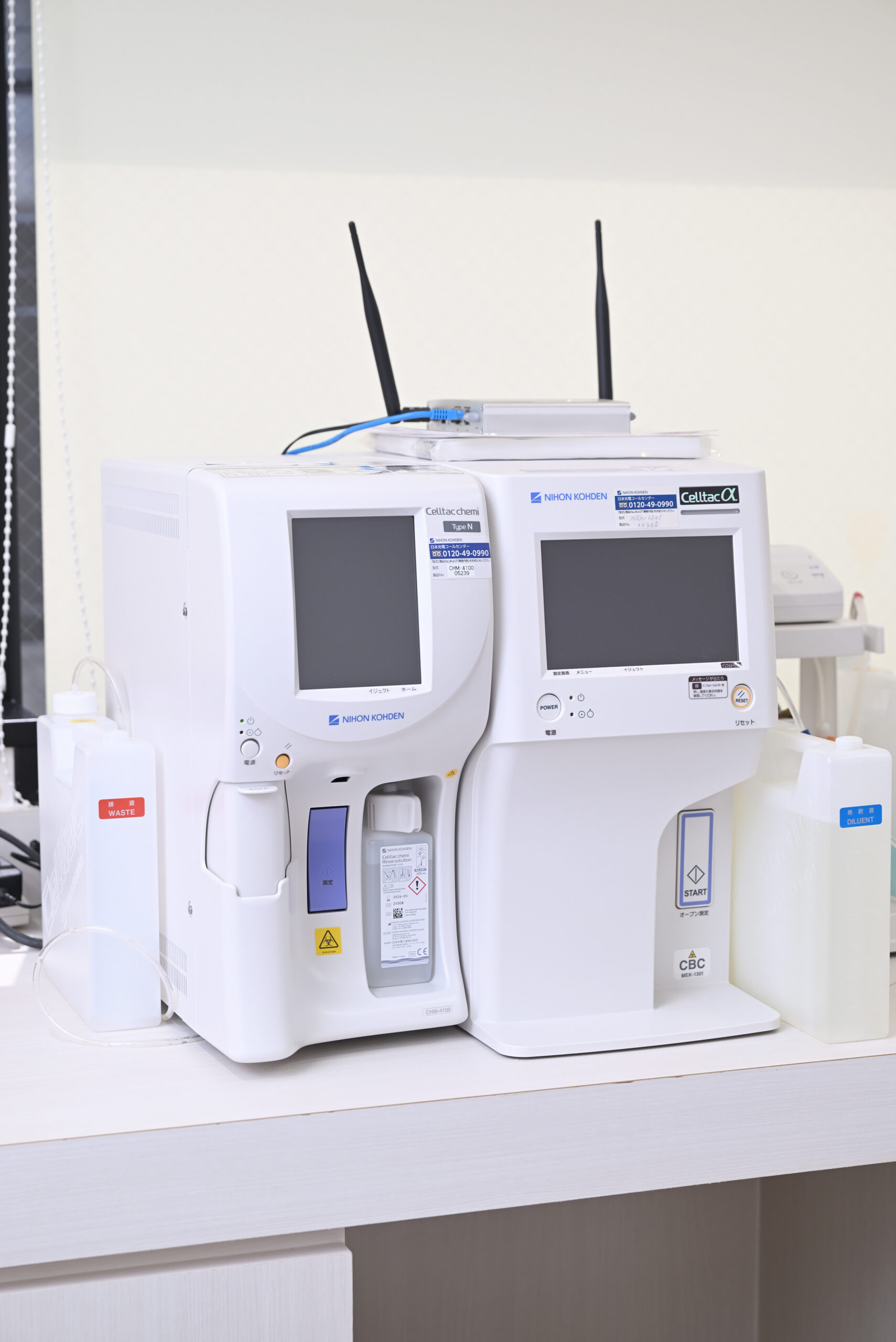 血液検査（血算、CRP、HbA1c）